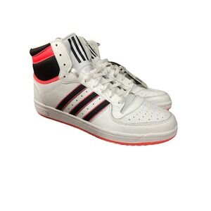 Men's Size 12  Adidas Originals TOP TEN RB Shoes White Black/Turbo GV9585.